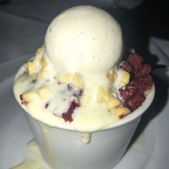 Steak 48 - Red Red Velvet Bread Pudding - Steakhouses Near Me - Houston, Texas