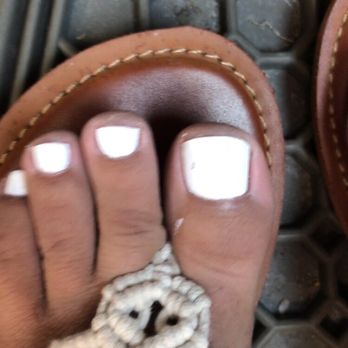 Nail Design - There's a scrape in the nail polish and he did not correct it - Nail Salons Near Me - Henderson, Kentucky Nail Design - There's a scrape in the nail polish and he did not correct it - Nail Salons Near Me - Henderson, Kentucky