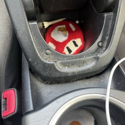South Coast Auto Detailing - Cup holders - before
