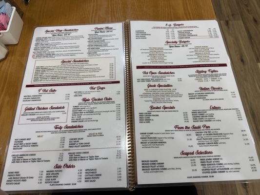 Menu photo 2 The Diner Jamesburg, NJ Menu photo 2 The Diner Jamesburg, NJ