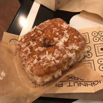 Doughnut Plant - My toasted coconut creme filled doughnut - Donuts Near Me - Brooklyn, New York