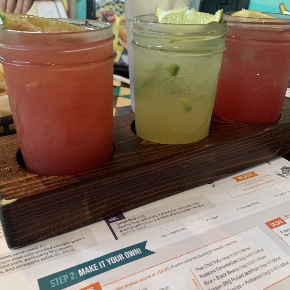 Condado Tacos - Margarita flight - Tacos Near Me - Indianapolis, Indiana Condado Tacos - Margarita flight - Tacos Near Me - Indianapolis, Indiana