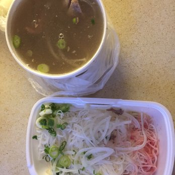 Thank U Pho - Rotten and smelly meats, broth has no flavor and smelly - Vietnamese Near Me - Los Angeles, California