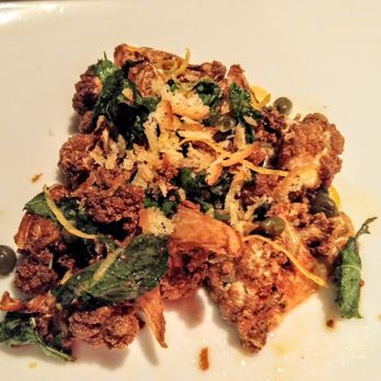 BoccaLupo - Fried cauliflower - lemon, capers, mint - Italian Near Me - Atlanta, Georgia