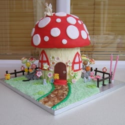 Cake Design - Cake they helped me with.