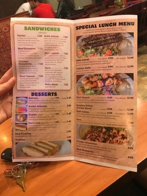 Menu photo 6 Flame Kabob Orlando, FL