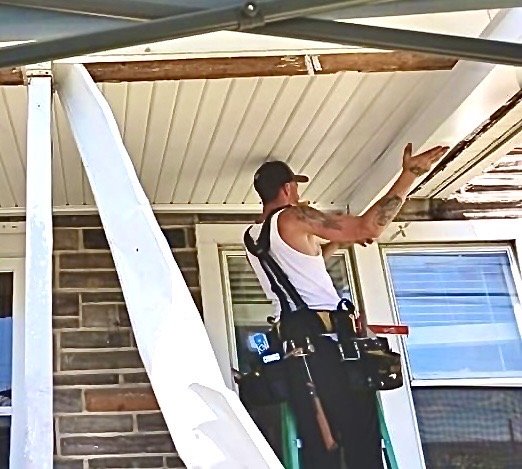 Slide of Hawkie’s Remodeling