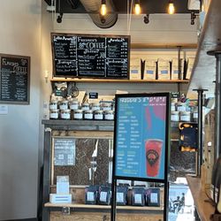 Coffee bean menu