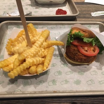 Shake Shack Seaport - Cheese Fries and Shroom Burger - Burgers Near Me - Boston, Massachusetts Shake Shack Seaport - Cheese Fries and Shroom Burger - Burgers Near Me - Boston, Massachusetts