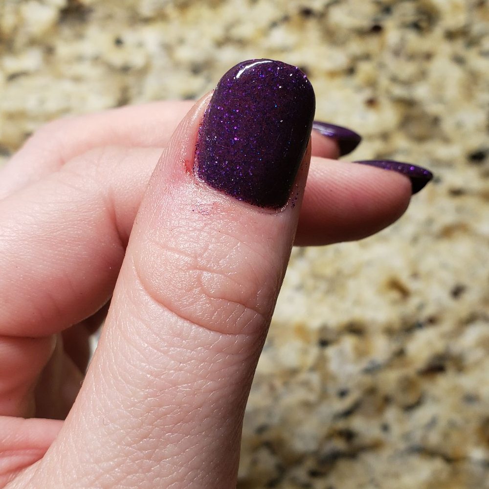 Cut my thumb with the sanding drill