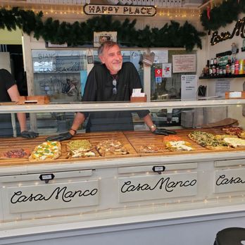 Mercato di Testaccio - Pizza Stall - Farmers Market Near Me - Rome, RM