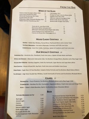 Menu photo 7 Hamiltons' At First and Main Charlottesville, VA