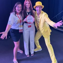 Mathnasium Of Prosper - The CEO & founder of the Savannah Bananas was our keynote speaker & helped recognize our award for being the "Most Loved Center"!