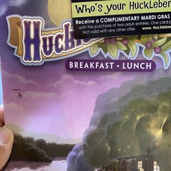 Huckleberry’s - Opened today