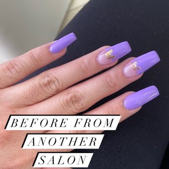 KB Nails - From another salon a day before - Nail Salons Near Me - Sacramento, California