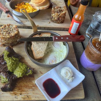 Breakfast Republic - Stake!! So good love it here first time here today - Breakfast & Brunch Near Me - San Diego, California