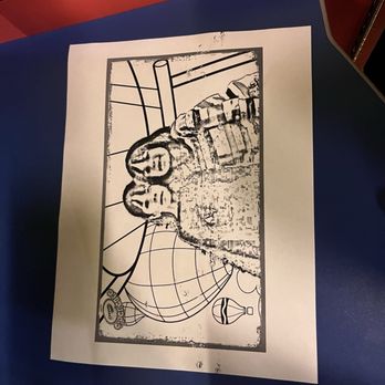 Crayola Experience - Personalized color Sheet - Amusement Parks Near Me - Orlando, Florida