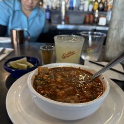 El Torito - Menudo and Cadillac margarita to celebrate this Labor Day.