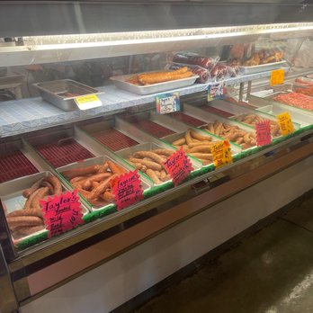 Taylor's Sausage - Sausage display - Meat Shops Near Me - Oakland, California