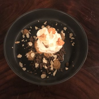 BAL NAK' - Vanilla bean ice cream with sweet potato - Mexican Near Me - Tulum, ROO