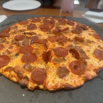 Manville Pizza - Pepperoni and sausage - Pizza Near Me - Manville, New Jersey