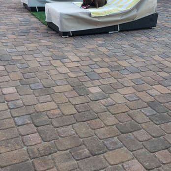 Rigo's Landscape and Maintenance - Freshly done "I" pattern pavers - Landscaping Near Me