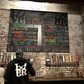 Evil Genius Beer - Tap Room - Breweries Near Me - Philadelphia, Pennsylvania Evil Genius Beer - Tap Room - Breweries Near Me - Philadelphia, Pennsylvania
