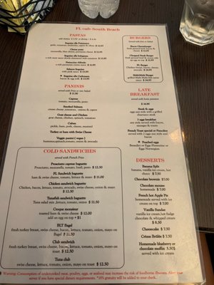 Menu photo 4 FL Cafe Miami Beach, FL