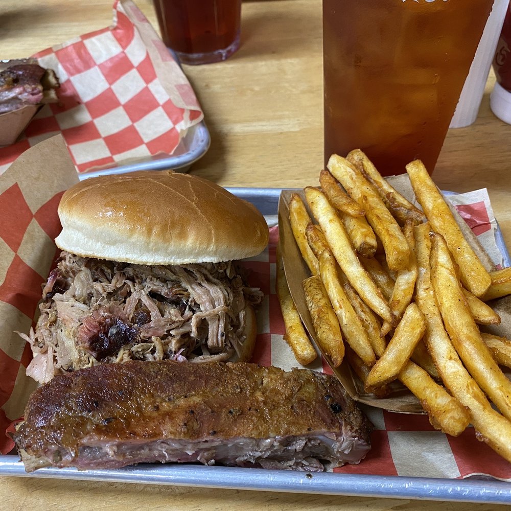 Carroll's Barbeque - Lunch special minus the rib - Barbeque Near Me - Blue Ridge, Georgia Carroll's Barbeque - Lunch special minus the rib - Barbeque Near Me - Blue Ridge, Georgia