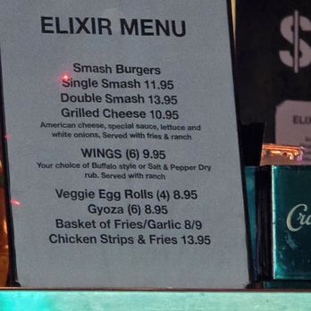 Elixir Bar & Grill - Burgers Near Me - Sacramento, California