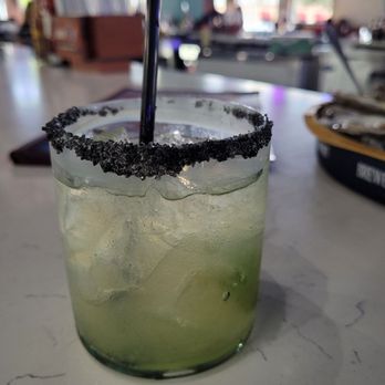 Lago Mariscos - Smoked mezcal margarita - Seafood Near Me - Sugar Land, Texas