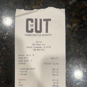 The Cut - $32 mezcalito (margarita with mezcal) - Cocktail Bars Near Me - Rancho Cucamonga, California The Cut - $32 mezcalito (margarita with mezcal) - Cocktail Bars Near Me - Rancho Cucamonga, California