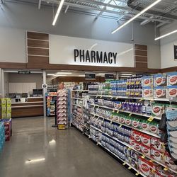 After you enter the store, head to the right to find the pharmacy