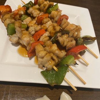 Spring Garden Asian Cuisine - 4 Pieces Teriyaki Chicken on Sticks - Sushi Bars Near Me - Silver Spring, Maryland Spring Garden Asian Cuisine - 4 Pieces Teriyaki Chicken on Sticks - Sushi Bars Near Me - Silver Spring, Maryland