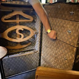 Inside a chest Inside a chest