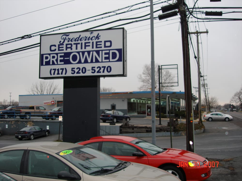 FREDERICK CERTIFIED PREOWNED OF HERSHEY Updated September 2024