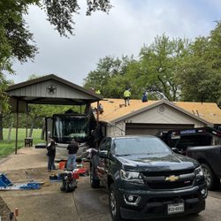 Hometown Roofing ATX - here they are, hard at work.