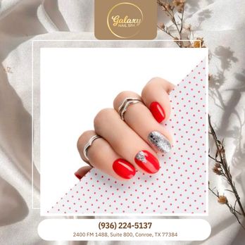 Galaxy Nail Spa - Shine brighter than the stars 
At Galaxy Nail Spa, every set is designed to make you feel out of this world - Nail Salons Near Me - Conroe, Texas