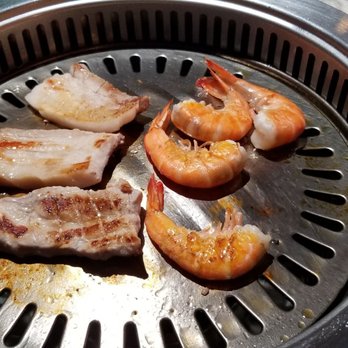 Korean Gogi Grill - The shrimp and pork belly were very good. - Barbeque Near Me - Orlando, Florida