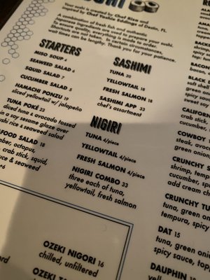 Menu photo 7 Chucks Fish Mobile, AL