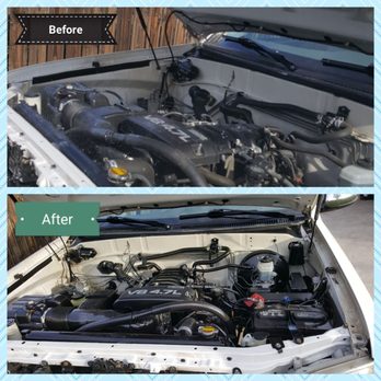 Joes Kustom Mobile Detail - See the difference? Hubby loves it & no idea this is part of Joes work. Yes ! ! ! - Auto Detailing Near Me