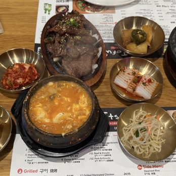 Its Tofu - combo with beef intestine soup and galbi - Korean Near Me - Irvine, California Its Tofu - combo with beef intestine soup and galbi - Korean Near Me - Irvine, California