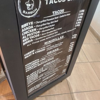 Tacos Barbon - Menu - Tacos Near Me - Goodyear, Arizona