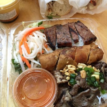 King Do Restaurant - Vermicelli plate! - Vietnamese Near Me - Boston, Massachusetts