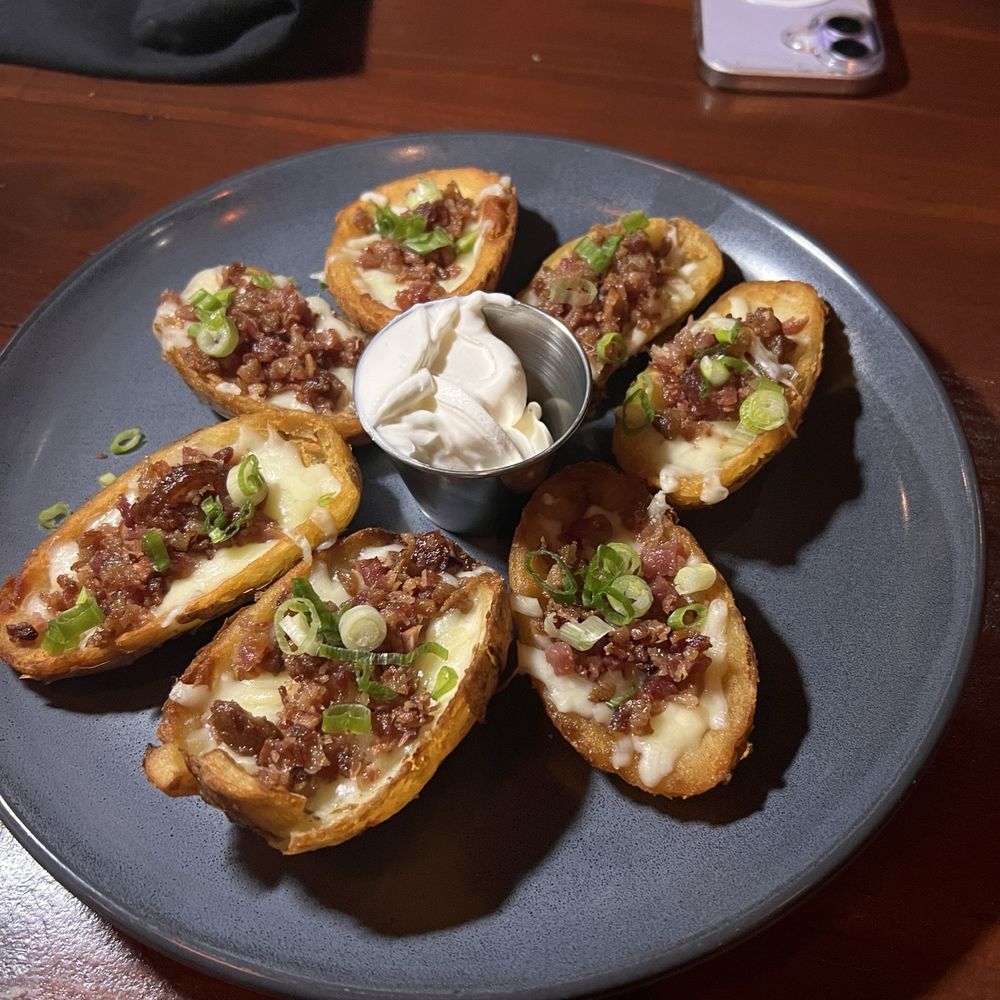 Mr Mojito Bar & Grill - Crispy Potato Skins - New American Near Me - San Jose, California Mr Mojito Bar & Grill - Crispy Potato Skins - New American Near Me - San Jose, California