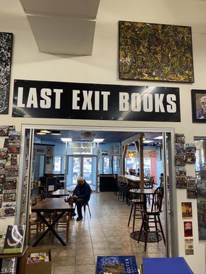 Last Exit Books and Coffeehouse by null