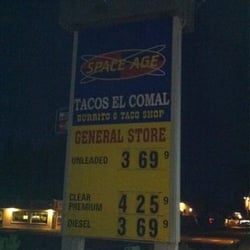 Tacos El Comal - Takeout Mexican located inside the Space Age gas station