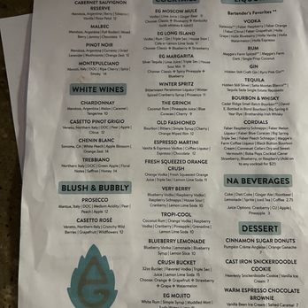 Ever Grain Brewing - Drink menu. - Breweries Near Me - Camp Hill, Pennsylvania