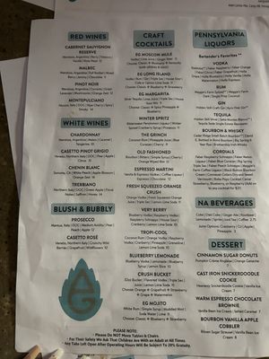 Menu photo 2 Ever Grain Brewing Camp Hill, PA