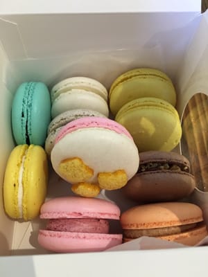 Honey & Butter Macarons by null